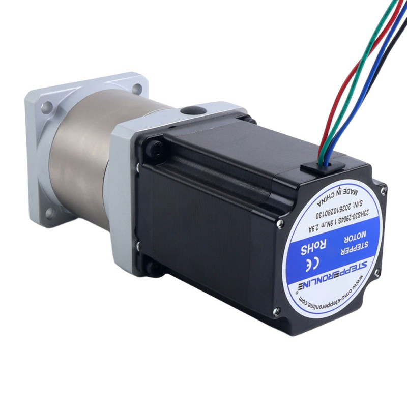 Nema 23 Stepper Motor Bipolar L=76.5mm w/ Gear Ratio 50:1 EG Series Planetary Gearbox