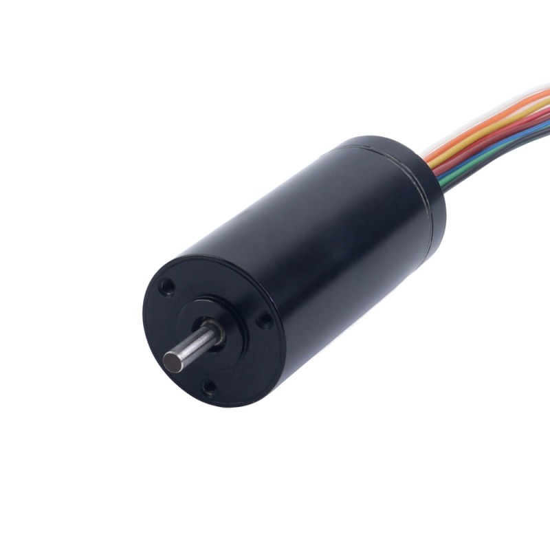 24V 32000RPM 23.5mNm 78.74W 4.22A Round Ф22x45mm Brushless Coreless Motor
