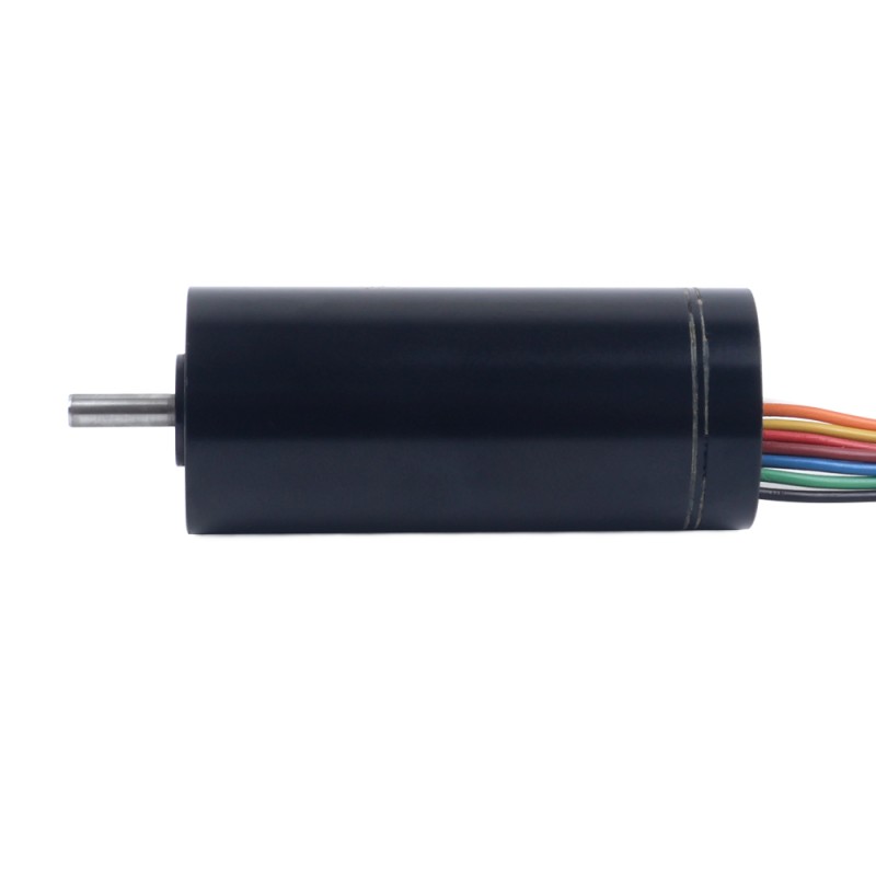 24V 32000RPM 23.5mNm 78.74W 4.22A Round Ф22x45mm Brushless Coreless Motor