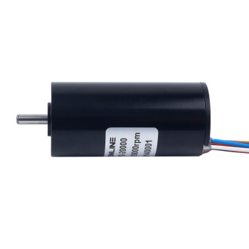 24V 20000RPM 15mNm 31.41W 1.55A Round Ф22x45mm Brushless Coreless Motor