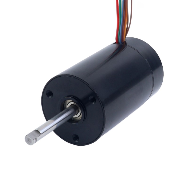 24V 6000RPM 304mNm 191W 11.99A Round Ф50x70mm Brushless Coreless Motor