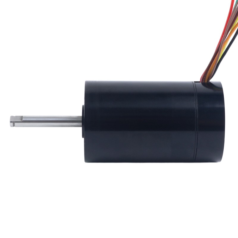 24V 6000RPM 304mNm 191W 11.99A Round Ф50x70mm Brushless Coreless Motor