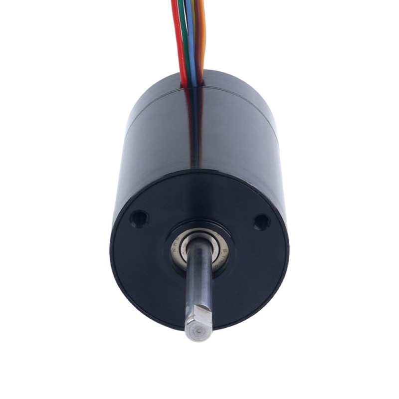 24V 6000RPM 304mNm 191W 11.99A Round Ф50x70mm Brushless Coreless Motor