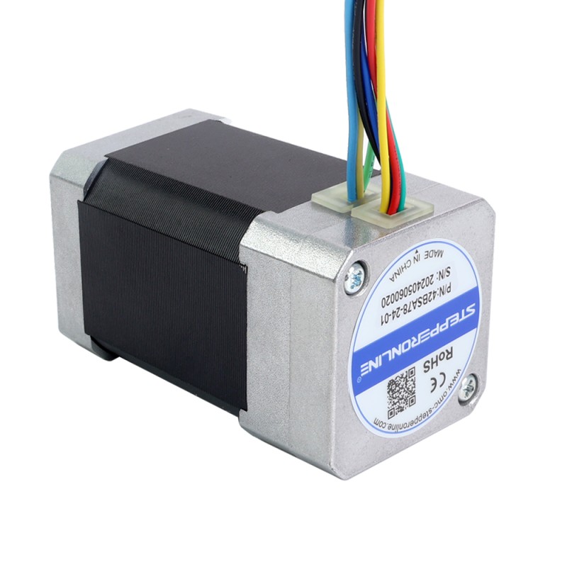 24V 3000RPM 0.24Nm 75W 4.80A 42x42x78mm Brushless DC Motor