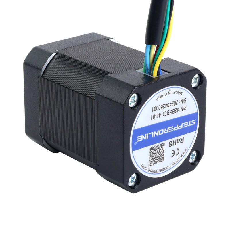 48V 3000RPM 0.125Nm 39W 1.20A 42x42x61mm Brushless DC Motor