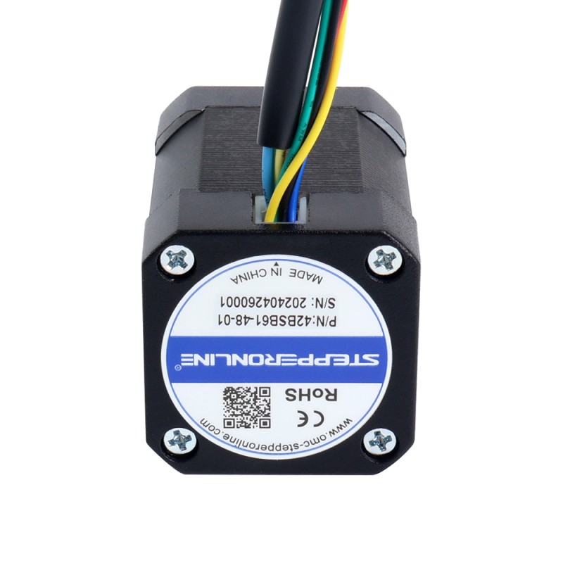 48V 3000RPM 0.125Nm 39W 1.20A 42x42x61mm Brushless DC Motor