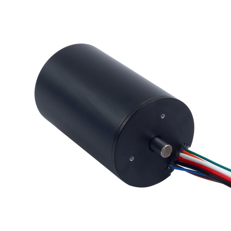 24V 8000RPM 210mNm 175.92W 9.68A Round Ф43x69mm Brushless Coreless Motor