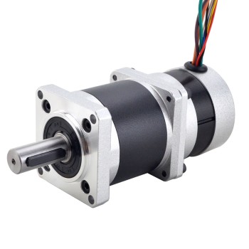 24V 84W 70RPM Geared Brushless DC Motor 8.63Nm(1221.4oz.in) 50:1 High Precision Gearbox