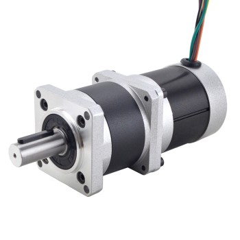 24V 172W 350RPM Geared Brushless DC Motor 4.00Nm(566.45oz.in) 10:1 High Precision Gearbox