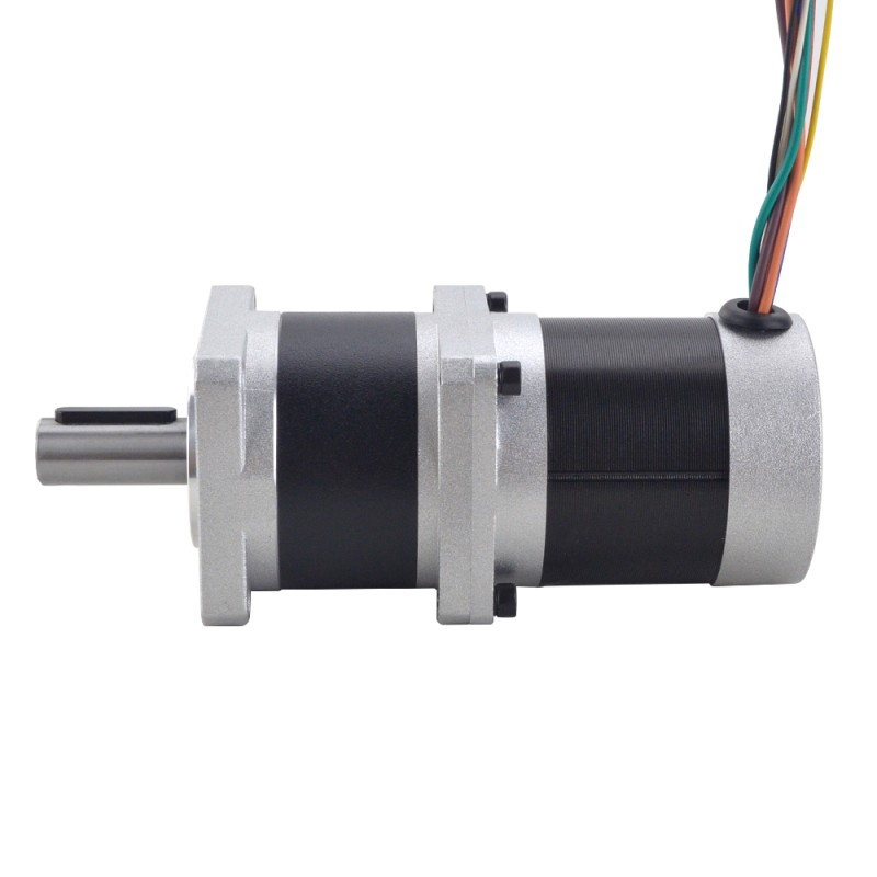 24V 172W 350RPM Geared Brushless DC Motor 4.00Nm(566.45oz.in) 10:1 High Precision Gearbox