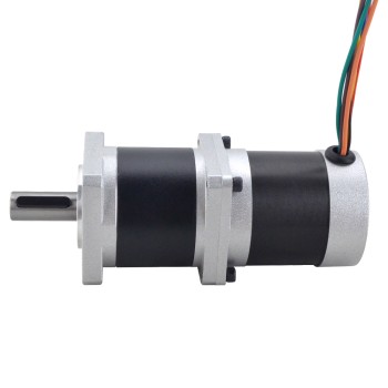 24V 172W 70RPM Geared Brushless DC Motor 17.63Nm(2496.61oz.in) 50:1 High Precision Gearbox