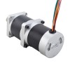 24V 172W 70RPM Geared Brushless DC Motor 17.63Nm(2496.61oz.in) 50:1 High Precision Gearbox