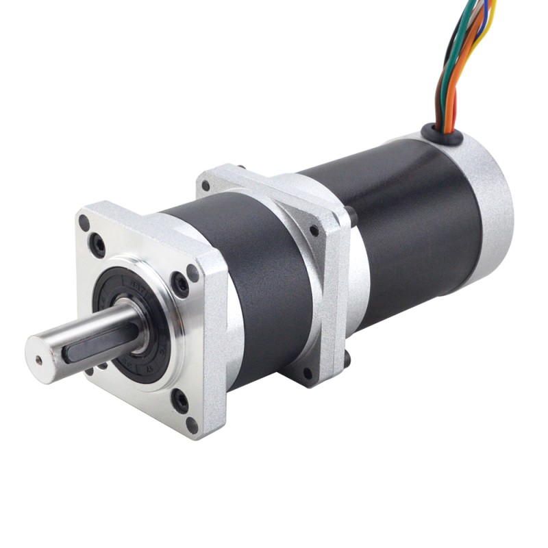 24V 220W 350RPM Geared Brushless DC Motor 5.10Nm(722.22oz.in) 10:1 High Precision Gearbox