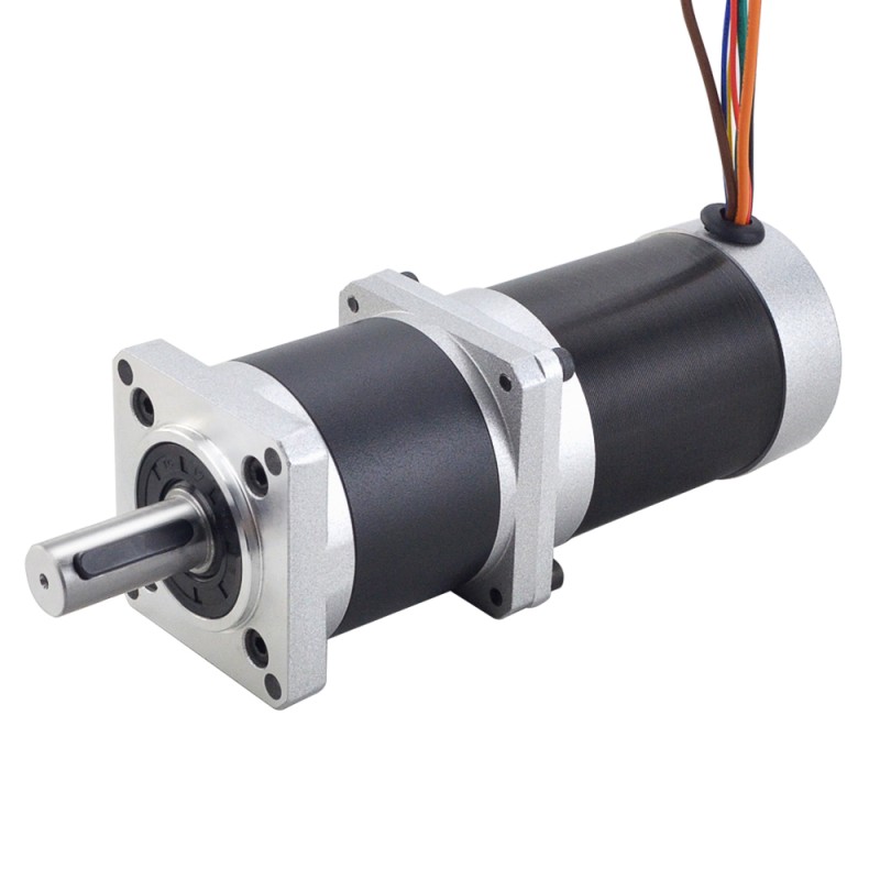 24V 220W 70RPM Geared Brushless DC Motor 20.00Nm(2832.23oz.in) 50:1 High Precision Gearbox