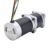 24V 220W 70RPM Geared Brushless DC Motor 20.00Nm(2832.23oz.in) 50:1 High Precision Gearbox