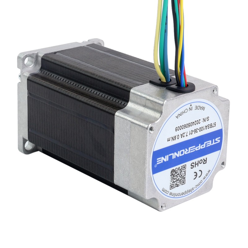 36V 3000RPM 0.6Nm 188W 7.20A 57x57x100mm Brushless DC Motor