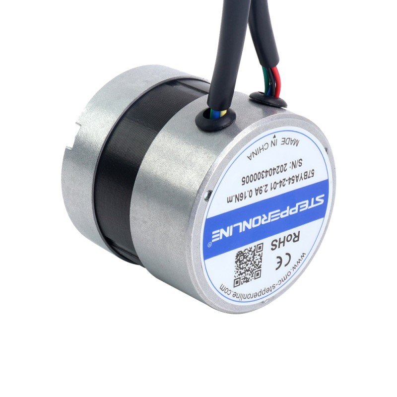 24V 3000RPM 0.16Nm 50W 2.90A Φ57x53.5mm Brushless DC Motor
