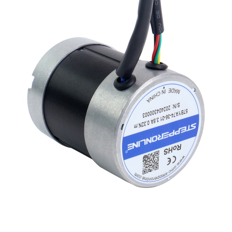 36V 3000RPM 0.32Nm 101W 3.80A Φ57x73.5mm Brushless DC Motor