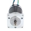 48V 3000RPM 0.41Nm 129W 3.70A 57x57x93.5mm Brushless DC Motor