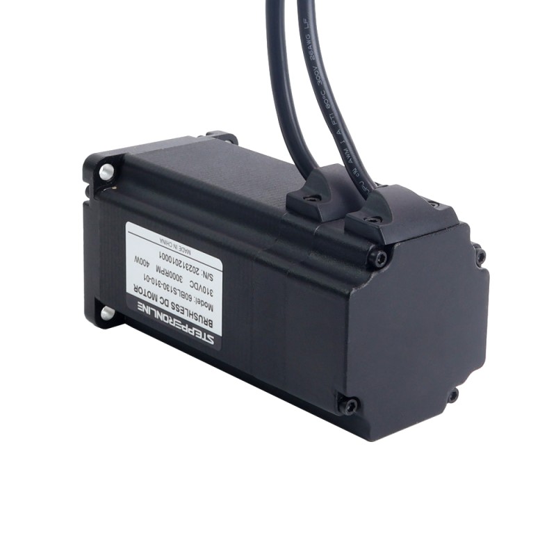 310V 3000RPM 1.27Nm 400W 1.8A Square 60x60x131mm Brushless DC Motor