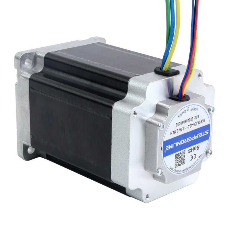 48V 3000RPM 2.1Nm 660W 17.10A 86x86x135mm Brushless DC Motor