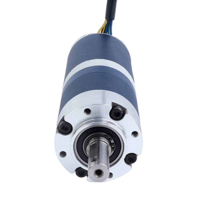24V 90W 20.7RPM Geared Brushless DC Motor 30.00Nm(4248.35oz.in) 144.5:1 Planetary Gearbox