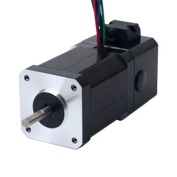 Nema 17 Stepper Motor 0.72Nm(101.96oz.in) with 24V 3.7W Electromagnetic Brake