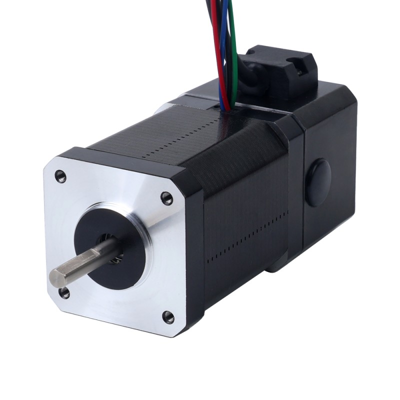 Nema 17 Stepper Motor 0.72Nm(101.96oz.in) with 24V 3.7W Electromagnetic Brake