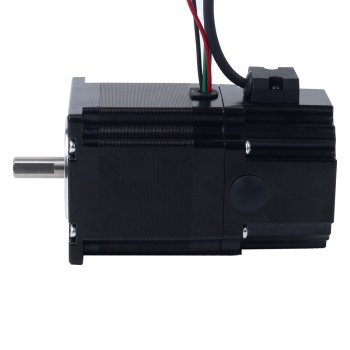 Nema 23 Stepper Motor 1.2Nm(169.93oz.in) with 24V 4.5W Electromagnetic Brake