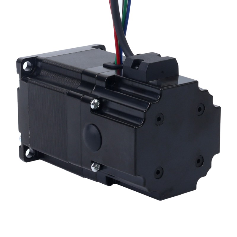 Nema 23 Stepper Motor 1.2Nm(169.93oz.in) with 24V 4.5W Electromagnetic Brake