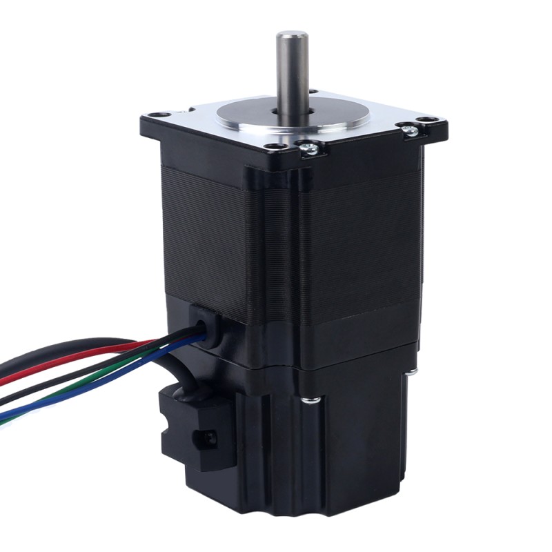 Nema 23 Stepper Motor 1.2Nm(169.93oz.in) with 24V 4.5W Electromagnetic Brake