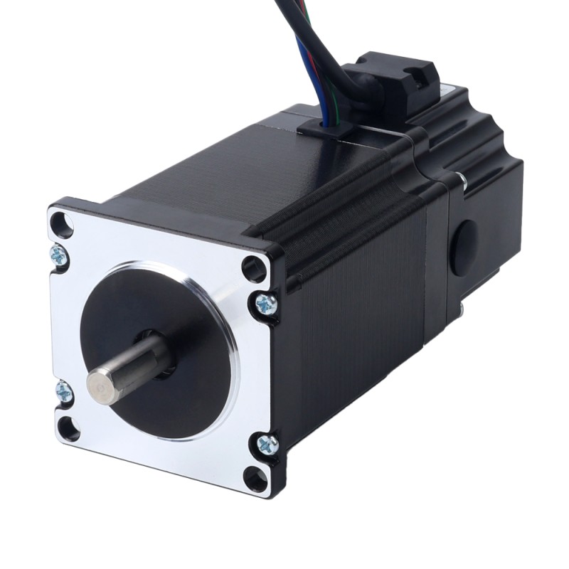 Nema 23 Stepper Motor 2.0Nm(283.22oz.in) with 24V 4.5W Electromagnetic Brake