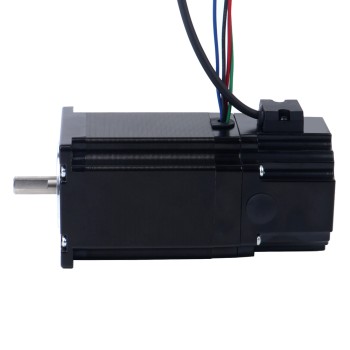 Nema 23 Stepper Motor 2.0Nm(283.22oz.in) with 24V 4.5W Electromagnetic Brake