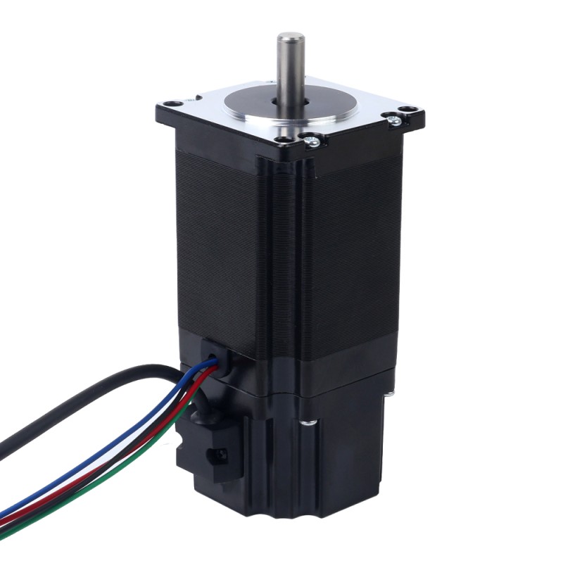 Nema 23 Stepper Motor 2.0Nm(283.22oz.in) with 24V 4.5W Electromagnetic Brake