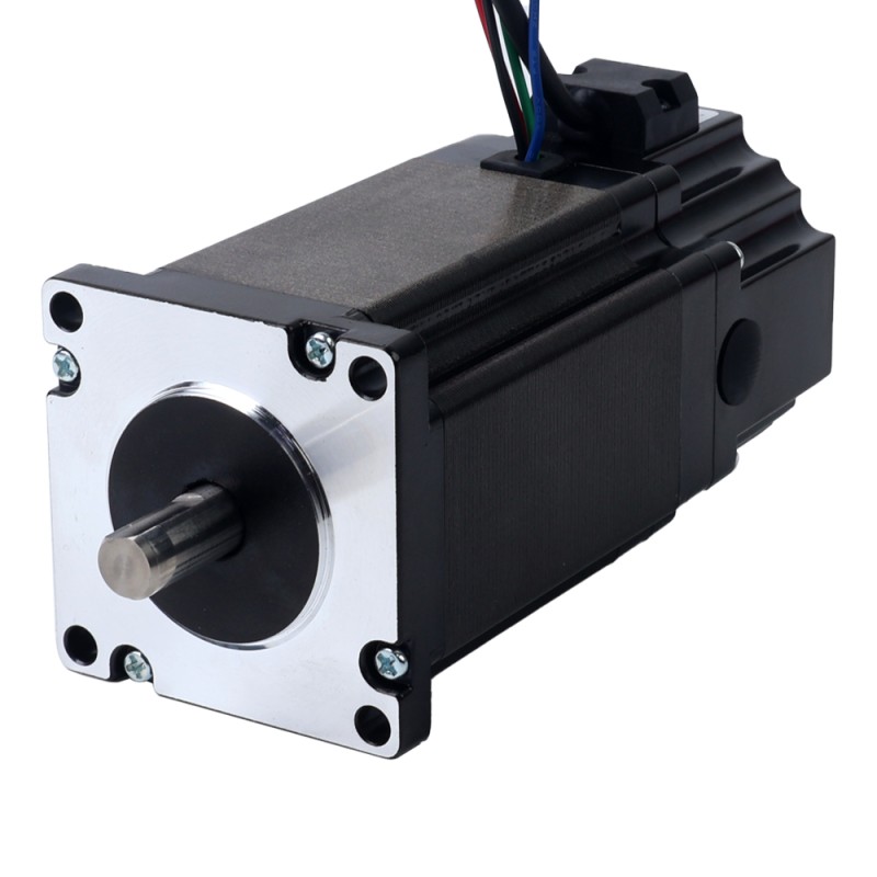 Nema 24 Stepper Motor 3.0Nm(424.83oz.in) with 24V 4.5W Electromagnetic Brake