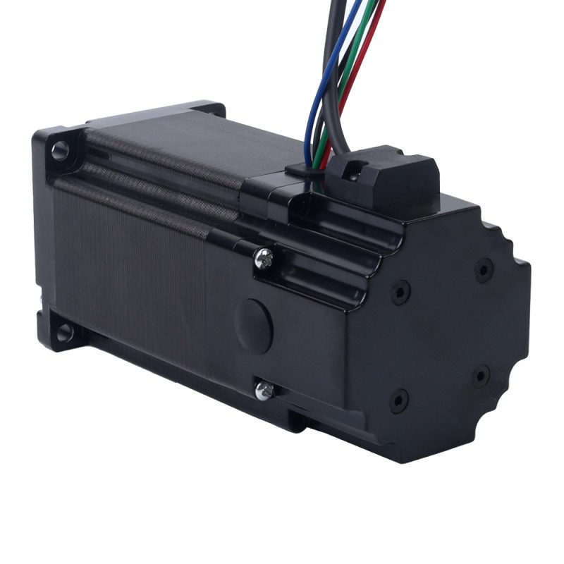 Nema 24 Stepper Motor 3.0Nm(424.83oz.in) with 24V 4.5W Electromagnetic Brake