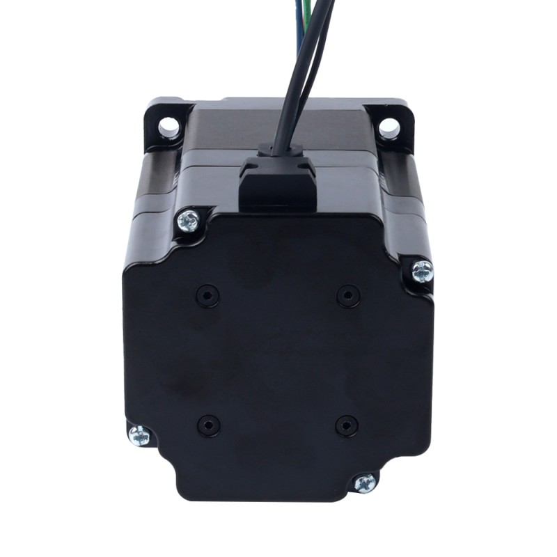Nema 34 Stepper Motor 4.8Nm(679.74oz.in) with 24V 6.8W Electromagnetic Brake