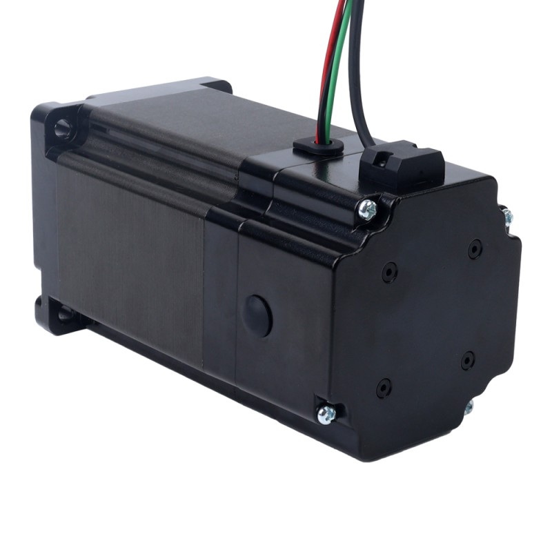 Nema 34 Stepper Motor 8.5Nm(1203.70oz.in) with 24V 6.8W Electromagnetic Brake