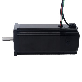Nema 34 Stepper Motor 13.0Nm(1840.95oz.in) with 24V 6.8W Electromagnetic Brake