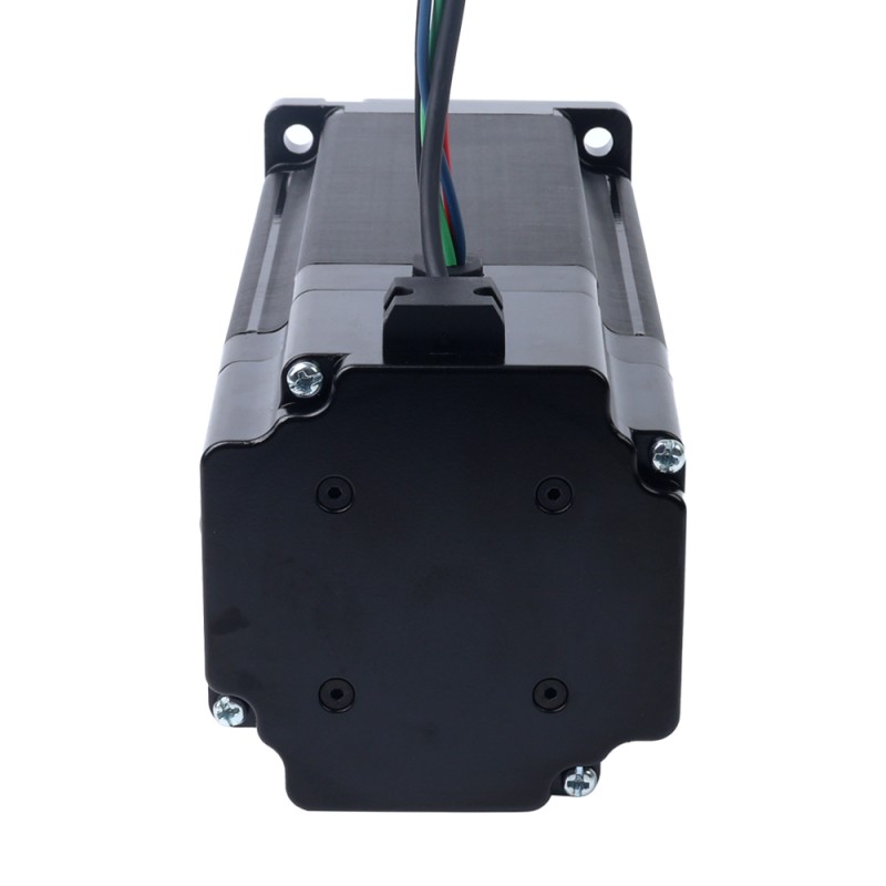 Nema 34 Stepper Motor 13.0Nm(1840.95oz.in) with 24V 6.8W Electromagnetic Brake