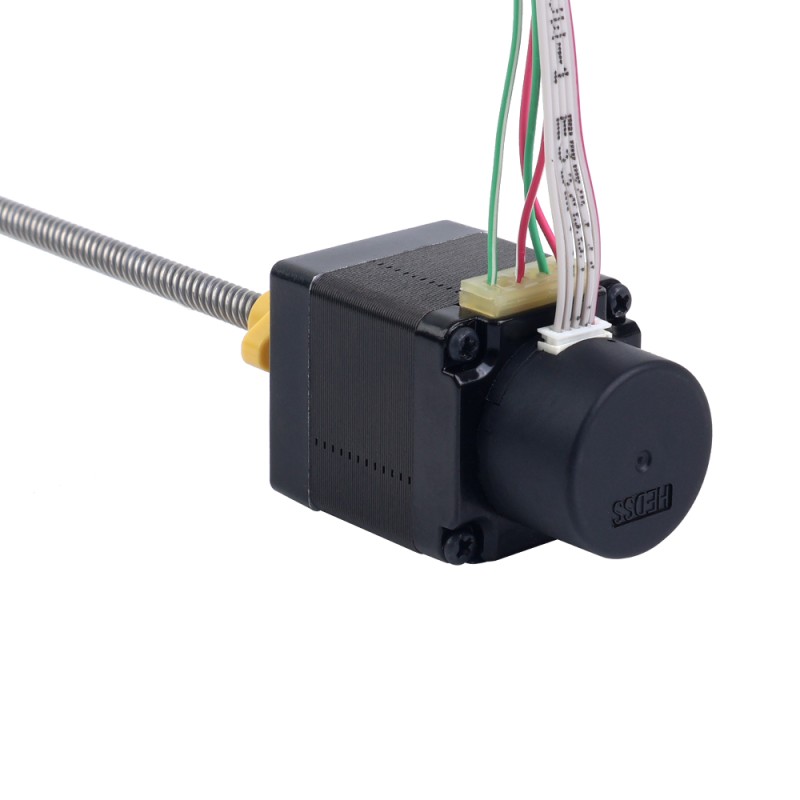 Nema 11 External Acme Linear Stepper Motor 1.0A 32.2mm Stack w/ Optical Rotary Encoder 300PPR
