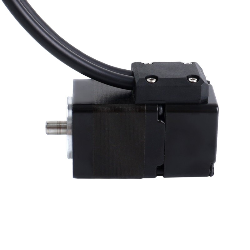 Short Shaft Nema 11 Closed Loop Stepper Motor 0.06Nm(8.5oz.in) Encoder 1000PPR(4000CPR)