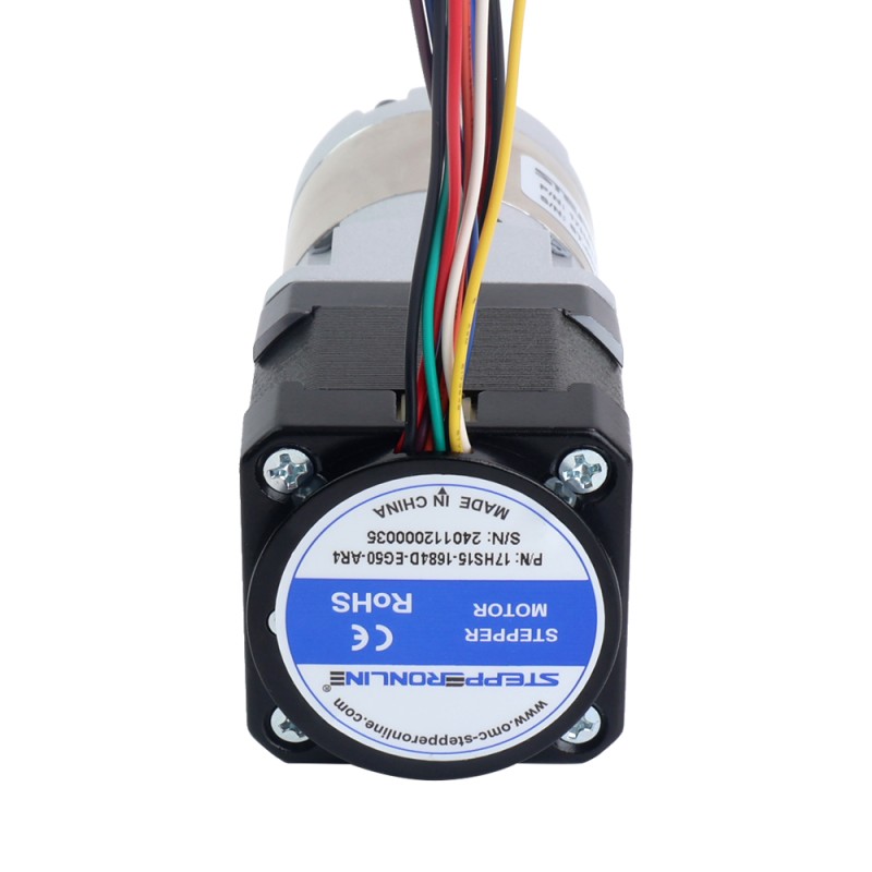 Nema 17 Stepper Motor with High Precision Gearbox Gear Ratio 50:1 & Magnetic Encoder 1000PPR(4000CPR)