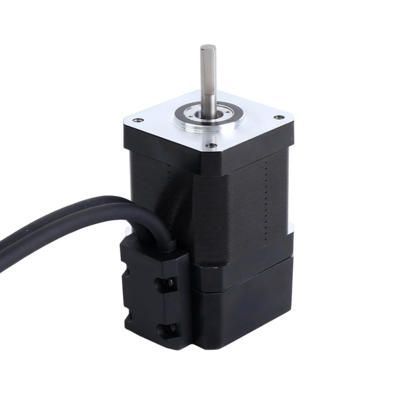 Nema 17 Closed Loop Stepper Motor 52Ncm(73.64oz.in) with Encoder 1000PPR(4000CPR)