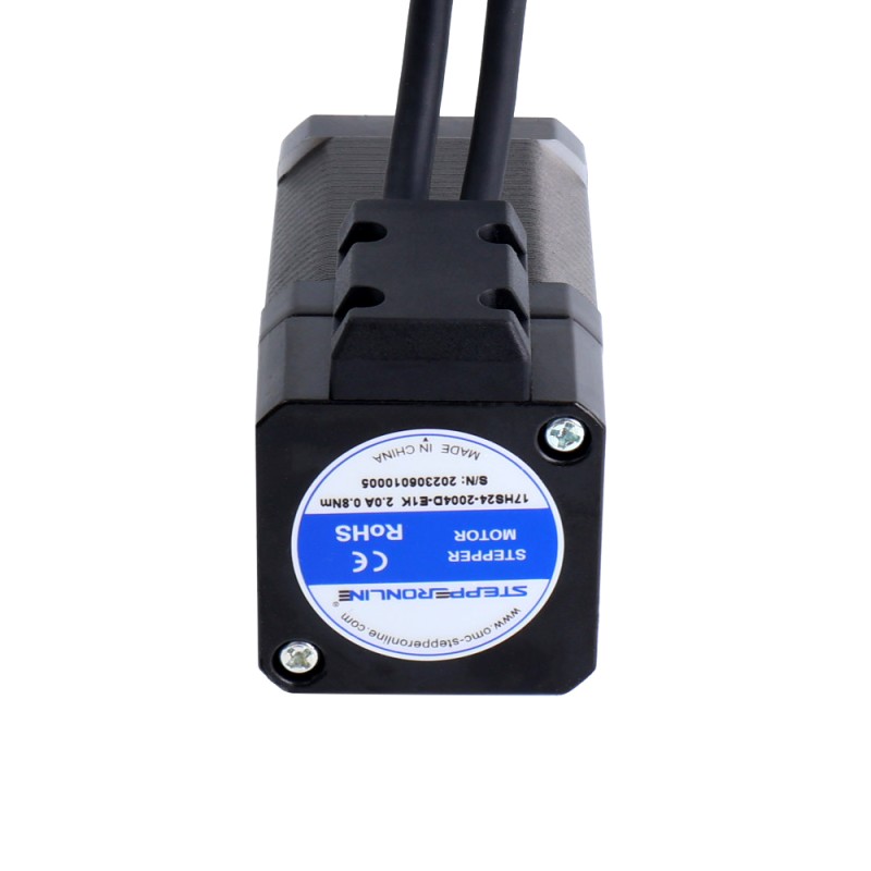 Nema 17 Closed Loop Stepper Motor 80Ncm(113.29oz.in) with Encoder 1000PPR(4000CPR)