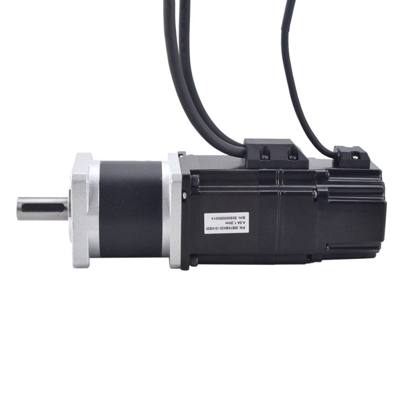 Nema 23 Closed Loop Stepper Motor 1.2Nm(169.97oz.in) with Electromagnetic Brake & 20:1 High Precision Gearbox