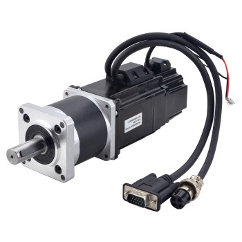 Nema 23 Closed Loop Stepper Motor 1.2Nm(169.97oz.in) with Electromagnetic Brake & 20:1 High Precision Gearbox