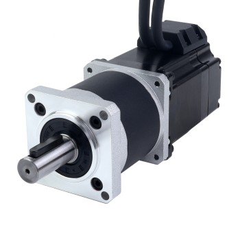 Nema 23 Closed Loop Stepper Motor L=77mm Gear Ratio 20:1 High Precision Planetary Gearbox