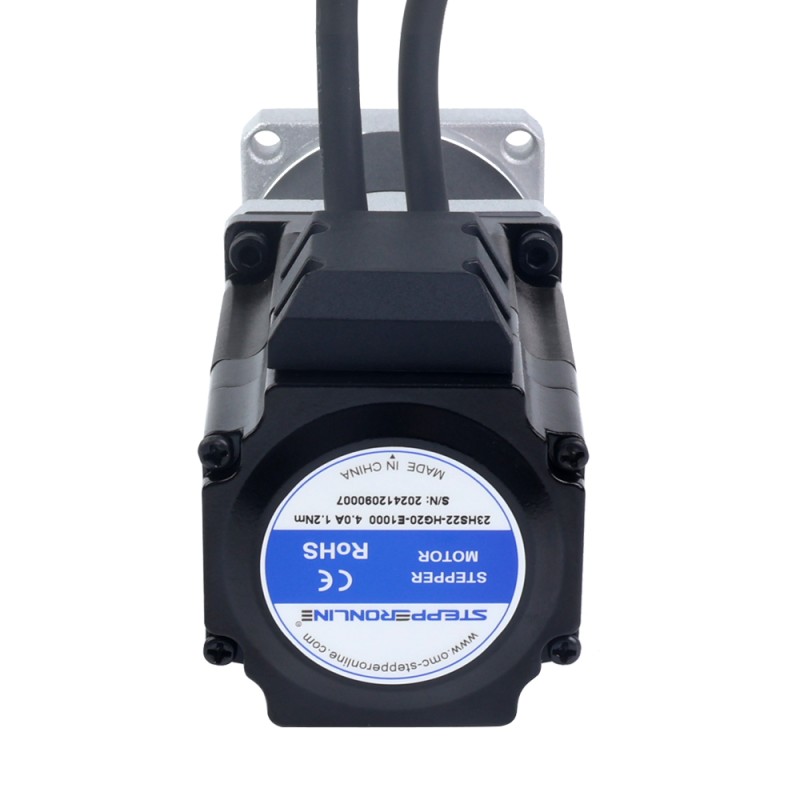 Nema 23 Closed Loop Stepper Motor L=77mm Gear Ratio 20:1 High Precision Planetary Gearbox