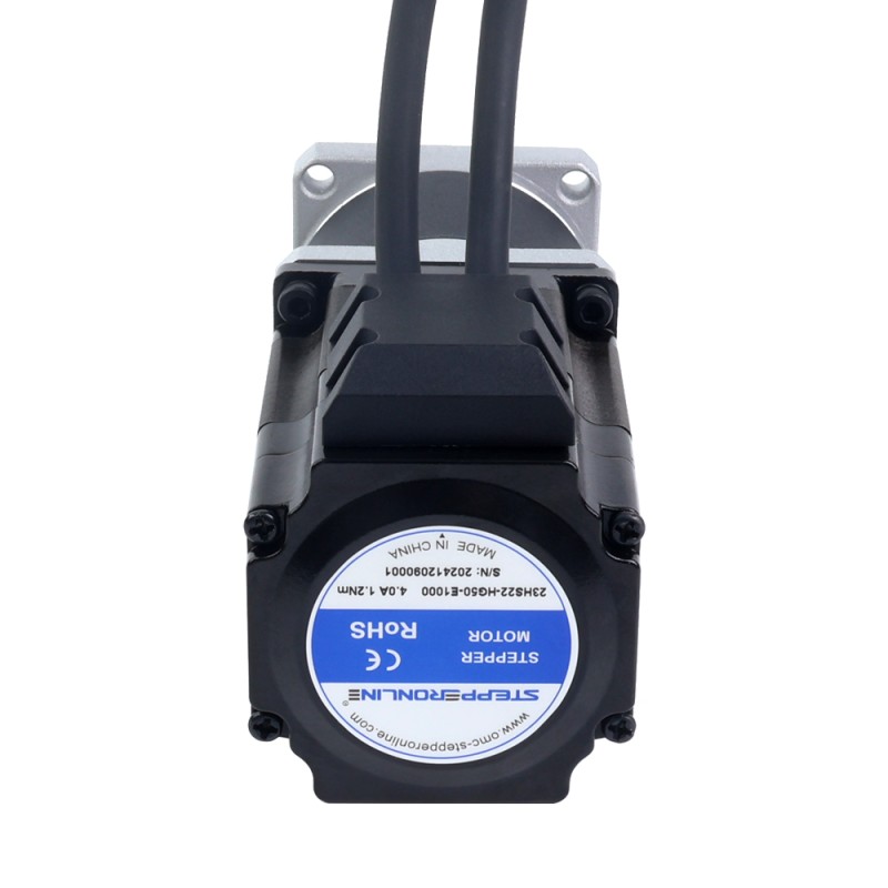 Nema 23 Closed Loop Stepper Motor L=78mm Gear Ratio 50:1 High Precision Planetary Gearbox